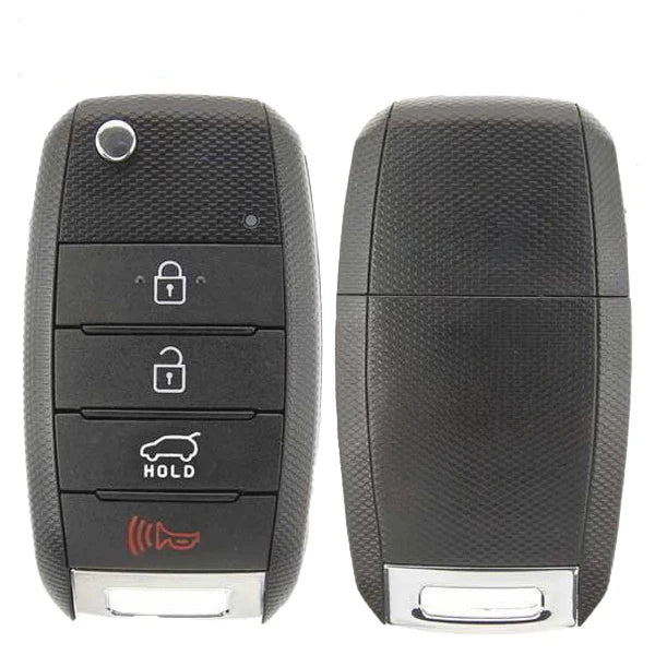 2014-2019 Kia Soul / 4-Button Flip Key / PN: 95430-B2100 / OSLOKA-875T (PS) (OEM Refurb)