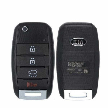 2015-2020 Kia Sorento / 4-Button Flip Key / PN: 95430-C5100 / OSLOKA-910T (UM) (OEM Refurb)