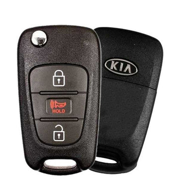 2012-2013 Kia Rio / 3-Button Flip Key / PN: 315-NA-TP / TQ8HM-T034 (UN) (Canada) (OEM Refurb)