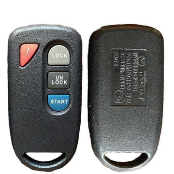 2000-2008 Mazda / 4-Button Keyless Entry Remote / PN: 0000-8F-F06 / GOH-PCGEN2 (OEM)