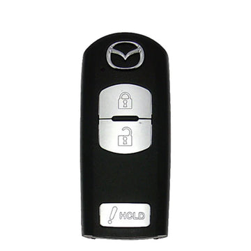 2010-2015 Mazda CX-7 CX-9 / 3-Button Smart Key / PN: EHY5-67-5RYA / WAZX1T763SKE11A04 (OEM REFURB)