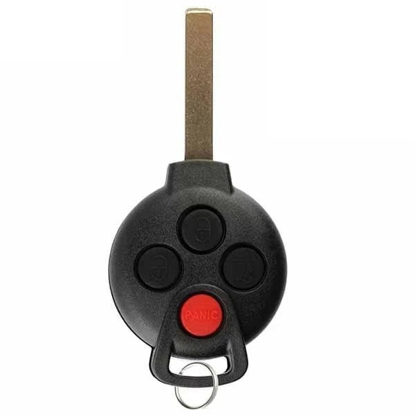 2008-2015 Mercedes Smart Fortwo / 4-Button Remote Head Key / PN: 4518203797 / KR55WK45144 (OEM Refurb)