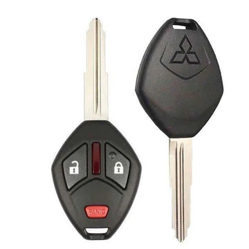 2007-2017 Mitsubishi / 3-Button Remote Head Key / PN: 6370A148 / OUCG8D-625M-A (OEM Refurb)