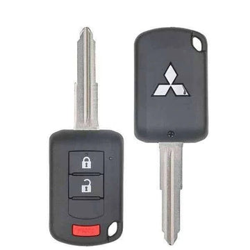 2010-2019 Mitsubishi Outlander Lancer / 3-Button Remote Head Key w/ Shoulder / PN: 6370B944 / OUCJ166N (OEM)