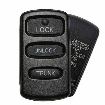 2002 - 2003 Mitsubishi Galant  / 3-Button Keyless Entry Remote / PN: MR587978 / E4EG8D-522M-A (OEM Refurb)