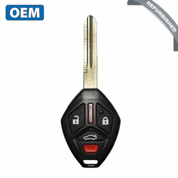 2006-2007 Mitsubishi Eclipse Galant / 4-Button Remote Head Key / MIT6 / PN: G8D-620M-A / OUCG8D-620M-A (OEM Refurb)