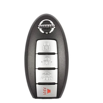 2013 Nissan Sentra / 4-Button Smart Key / PN:  285E3-3AA0A / CWTWB1U815 (OEM Refurb)