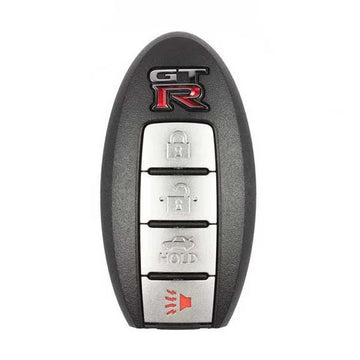 2009-2020 Nissan GT-R / 4-Button Smart Key / PN: 285E3-JF87A / KR55WK49622 (OEM REFURB)