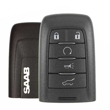 2011 Saab / 5-Button Smart Key / PN: 25849810 / NBG009768T (OEM Refurb)