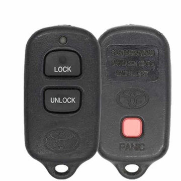 1995-2006 Toyota / 3-Button Keyless Entry Remote / PN: 08191-00922 / BAB237131-056 (OEM Refurb)