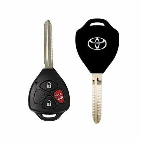 2009-2016 Toyota Venza Matrix / 3-Button Remote Head Key / PN: 89070-02640 / GQ4-29T (G Chip) (OEM Refurb)