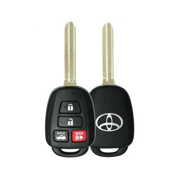 2014-2019 Toyota Camry Corolla / 4-Button Remote Head Key / PN: 89070-02A50 / HYQ12BDP (CANADIAN VEHICLES) (OEM)