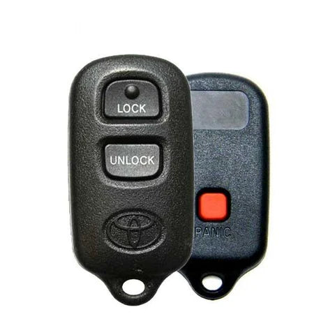 1998-2008 Toyota / 3-Button Keyless Entry Remote / PN: 89742-06010 / GQ43VT14T (OEM Refurb)