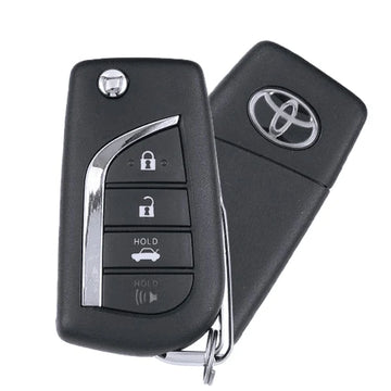 2020-2021 Toyota Corolla / 4-Button Flip Key / PN: 89070-06791 / HYQ12BFB / H Chip (OEM Refurb)