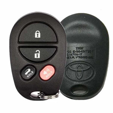 2004-2009 Toyota Avalon Solara / 4-Button Keyless Entry Remote / PN: 89742-07020 / GQ43VT20T (OEM Refurb)