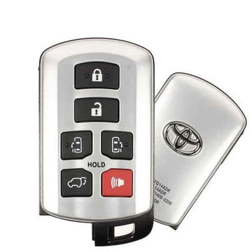 2011-2020 Toyota Sienna / 6-Button Smart Key / PN: 89904-08010 / HYQ14ADR (OEM)