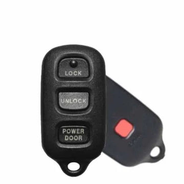 1999-2003 Toyota Sienna / 3-Button Keyless Entry Remote / PN: 89742-08050 / GQ43VT14T (OEM Refurb)