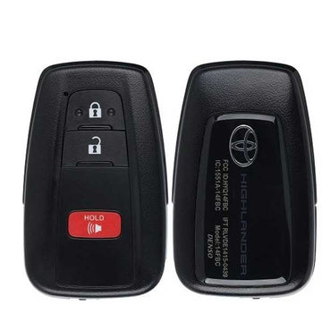 2020-2022 Toyota Highlander / 3-Button Smart Key / PN: 8990H-0E010 / HYQ14FBC-0351 (OEM)