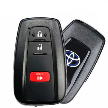 2019-2021 Toyota RAV4 / 3-Button Smart Key / PN: 8990H-0R020 / HYQ14FBC (Blue Hybrid Logo) (OEM)