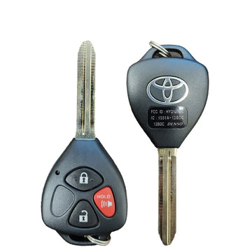 2013 Scion XB / 3-Button Remote Head Key / PN: 89070-0R050 / HYQ12BDC (G Chip) (OEM Refurb)