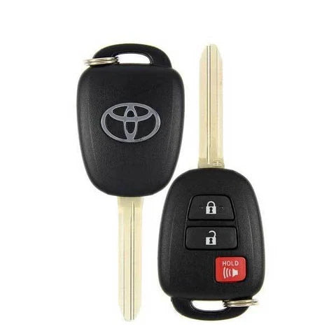 2013-2016 Toyota RAV4 Highlander / 3-Button Remote Head Key / PN: 89070-0R130 / HYQ12BDP (H Chip) (Canada) (OEM)