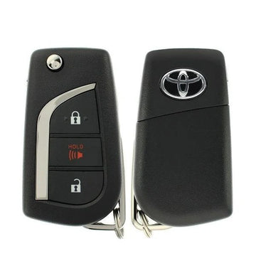 2019-2022 Toyota RAV4 / 3-Button Flip Key / PN: 89070-0R300 / GQ4-73T (OEM)