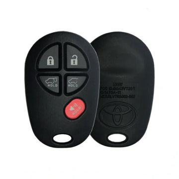 2007-2012 Toyota Highlander / 5-Button Keyless Entry Remote / PN: 89742-0W021 / GQ43VT20T (OEM Refurb)