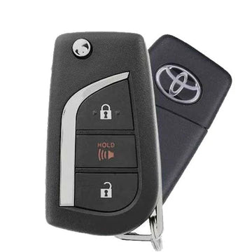 2019-2021 Toyota RAV4 / 3-Button Flip Key / PN: 89070-42G00 / HYQ12BFW (OEM)