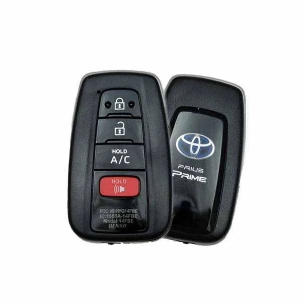 2017-2021 Toyota Prius Prime / 4-Button Smart Key / PN: 89904-47460 / HYQ14FBE-0410 (OEM Refurb)