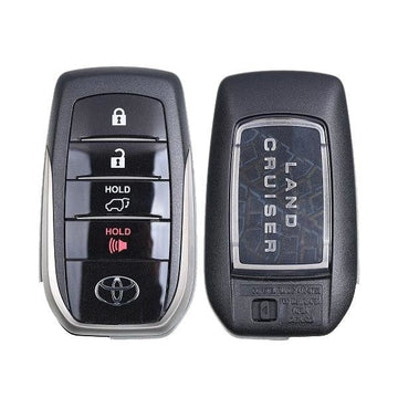 2018-2019 Toyota Land Cruiser / 4-Button Smart Key / PN: 89904-60M80 / HYQ14FBA  / Board 2110 (OEM)