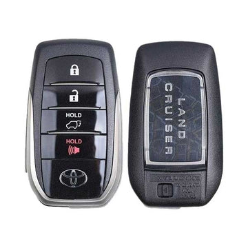 2018-2019 Toyota Land Cruiser / 4-Button Smart Key / PN: 89904-60M80 / HYQ14FBA / Board 2110 (OEM Refurb)