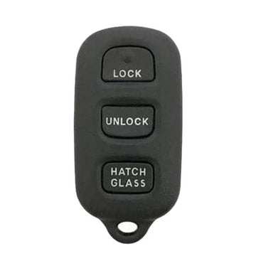 2003-2008 Toyota Matrix / Pontiac Vibe / 3-Button Keyless Entry Remote w/Hatch & Glass / PN: 88969657 / GQ43VT14T (OEM Refurb)