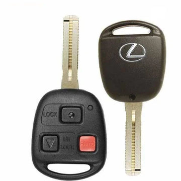 1999-2003 Lexus RX300 / 3-Button Remote Head Key / PN: 89070-48020 / NI4TMTX-1 (OEM Refurb)