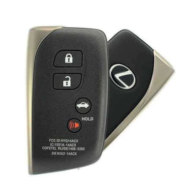 2013-2017 Lexus LS460 / LS600h / 4-Button Smart Key / PN: 89904-50N10 / HYQ14ACX (GNE Board) (OEM)