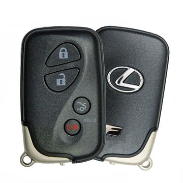 2008-2009 Lexus IS F / 4-Button Smart Key / PN: 89904-53060 / HYQ14AAB / Board 0140 / F Logo (OEM REFURB)