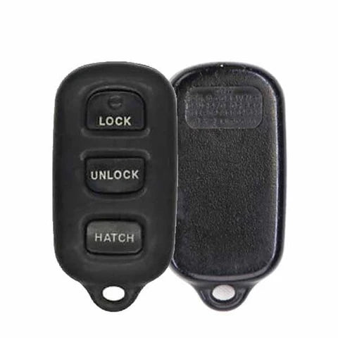 2003-2008 Toyota / 3-Button Keyless Entry Remote w/Hatch / PN: 88LP0065 / GQ43VT20T (OEM Refurb)