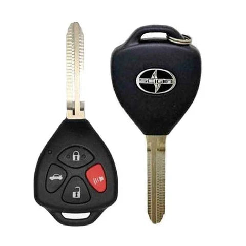 2013-2015 Scion FR-S / 4-Button Remote Head Key / PN: SU003-01445 / HYQ12BBY (G Chip) (OEM Refurb)