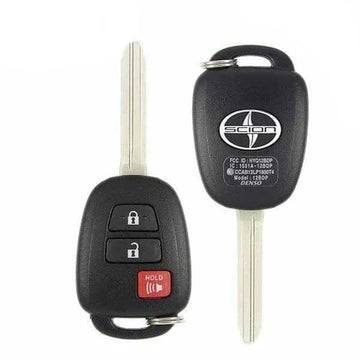 2013-2019 Scion / 3-Button Remote Head Key / PN: 89070-12590 / HYQ12BDP (OEM Refurb)