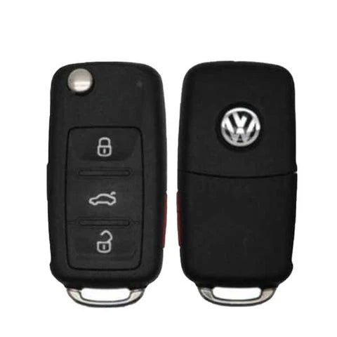 2011-2016 Volkswagen / 4-Button Flip Key / 5K0837202AK / NBG010206T (OEM Refurb)