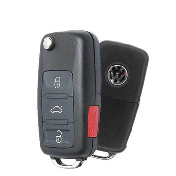 2012-2018 Volkswagen / 4-Button Flip Key / PN: 5KO 837 202 EC / NBGFS93N / MQB / 315 Mhz (OEM)