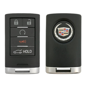 2015-2016|Cadillac|ELR 5 Button Smart Key NBGG093UCC| 23434879|315 MHz| Refurbished| Grade A