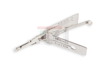 ORIGINAL LISHI - CH1 DW04 DW05 GM / 2 Track / 2-In-1 Pick & Decoder