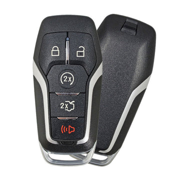 2015-2017 Ford Mustang 5-Button Smart Key - FCC ID: M3N-A2C31243300 - 164-R8119 - Refurbished OEM Recased No Logo