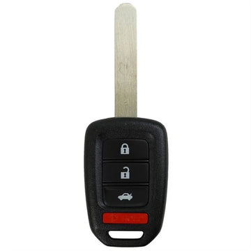 2013-2015 Honda Accord Civic 4-Button Remote Head Key - FCC ID: MLBHLIK6-1T - 35118-T2A-A20 - 315 MHz - Refurbished OEM