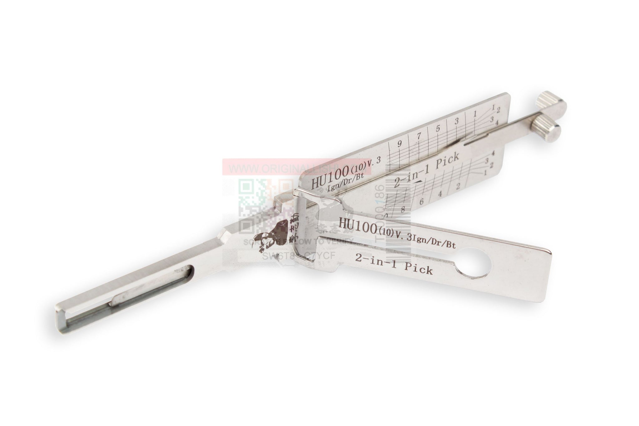 ORIGINAL LISHI - HU100 GM / 10 Cut / 2-In-1 Pick / AG