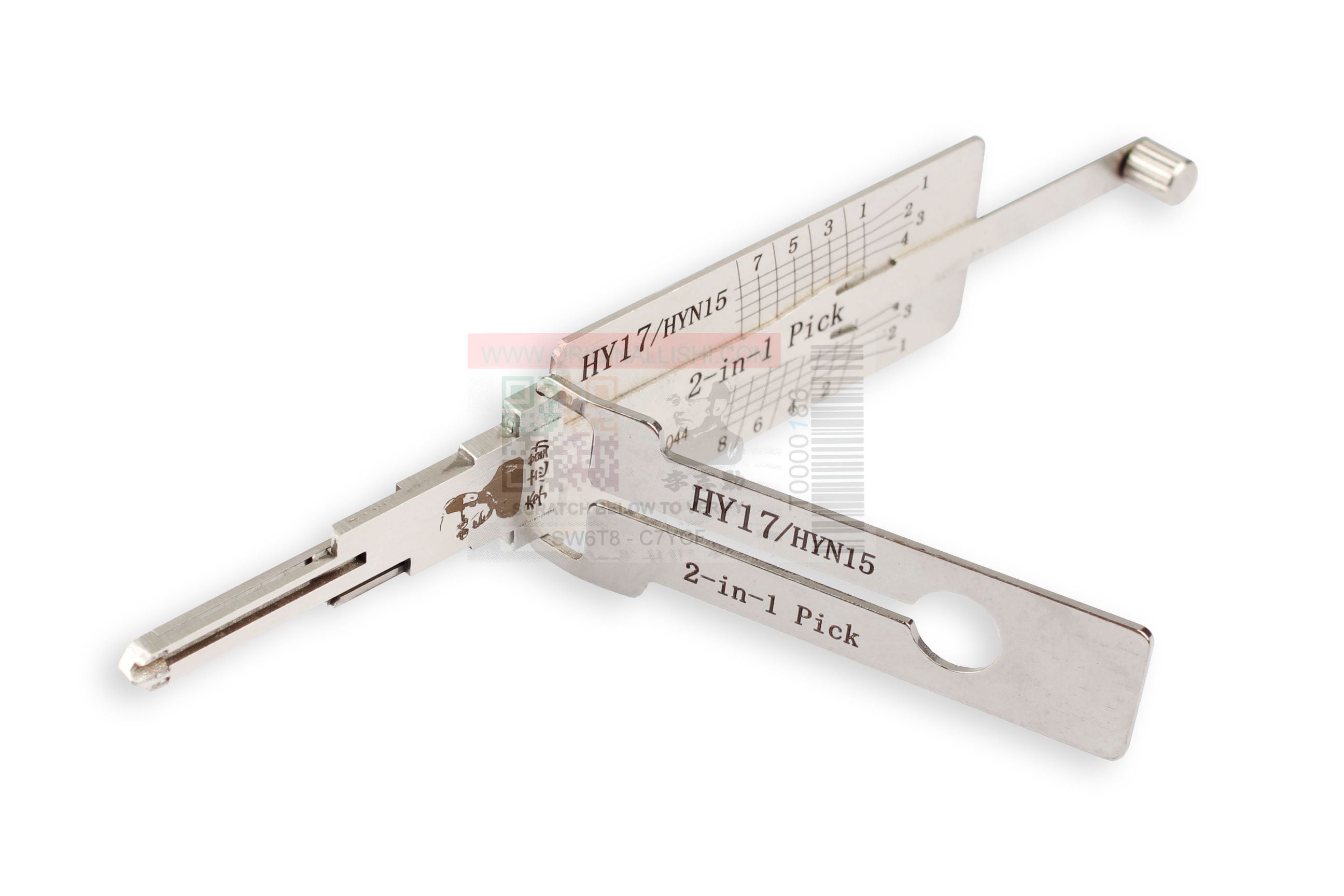 Original Lishi - HY17 HYN15 Hyundai 2-in-1 Pick & Decoder