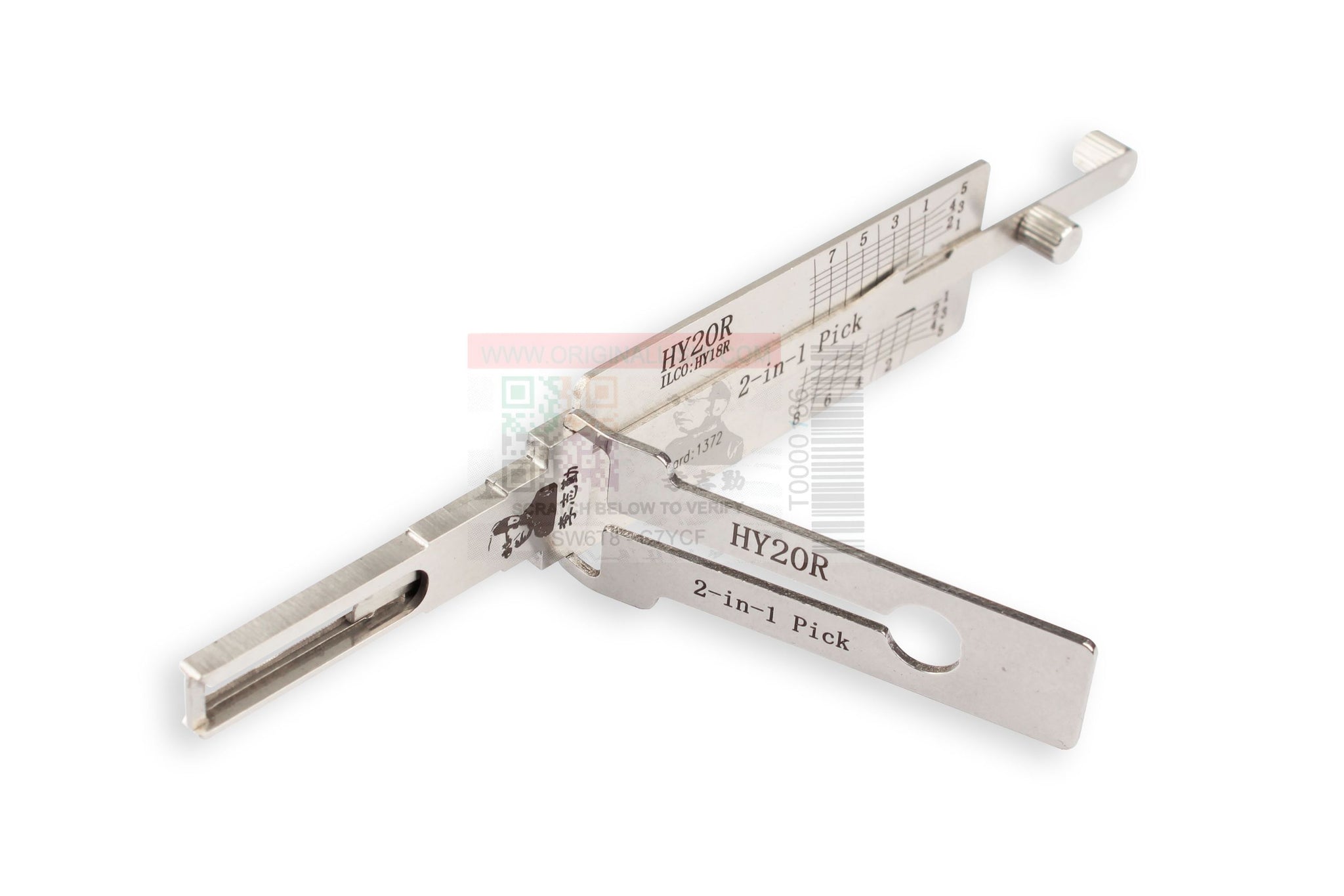 ORIGINAL LISHI - HY20R Hyundai / 2-in-1 Pick & Decoder / Single Lifter