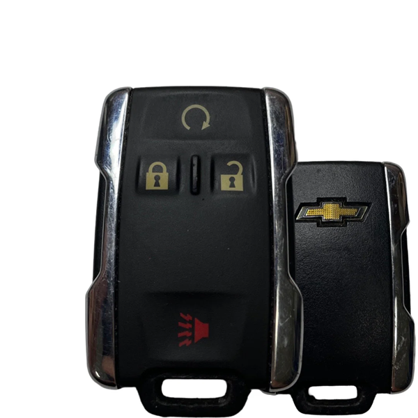 2014-2021 Chevrolet Silverado Colorado / 4-Button Keyless Entry Remote / PN: 13577770 / M3N32337100 (Refurb Recase)