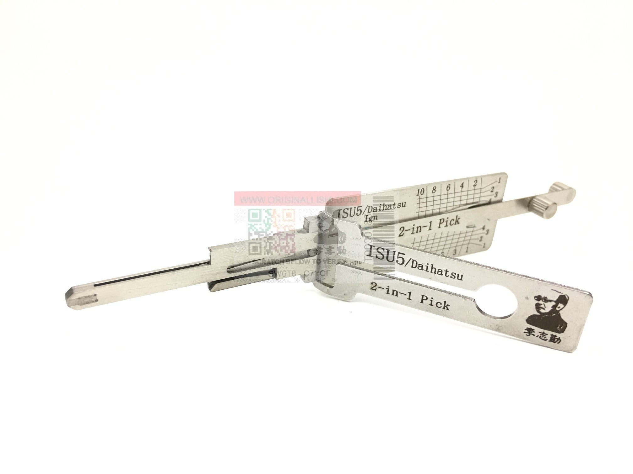 ORIGINAL LISHI - B113 ISU5 Isuzu Trucks / 10 Cut / 2-in-1 Pick & Decoder