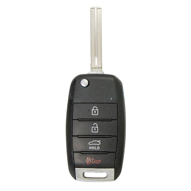 2014-2017 Kia Rio / 4-Button Flip Key / PN: 95430-1W023 / TQ8-RKE3F05 (UB14MY) (OEM)